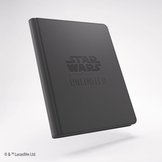 Game Genic - STAR WARS: UNLIMITED - 18-Pocket Album - Zip-Up Album - Black