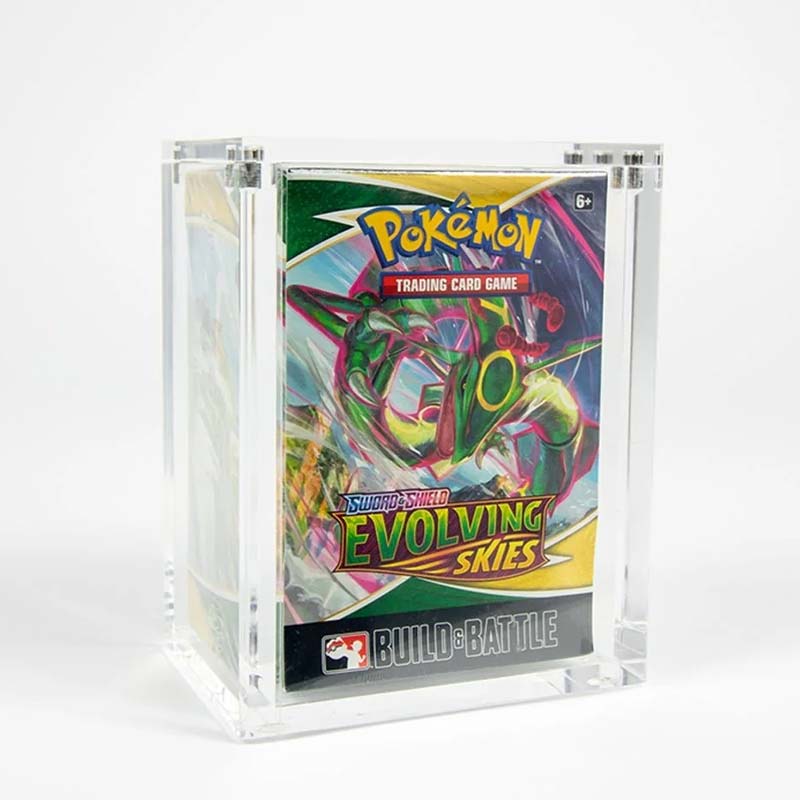 Pokemon Booster Bundle Magnetic Acrylic Display Case - Overtime Supplies