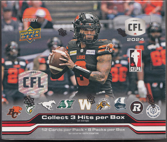 2024 Upper Deck CFL Football Hobby Pack