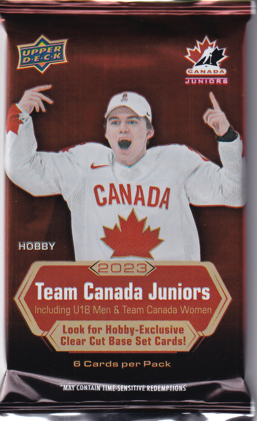 2023 Upper Deck Team Canada Juniors Hobby Pack