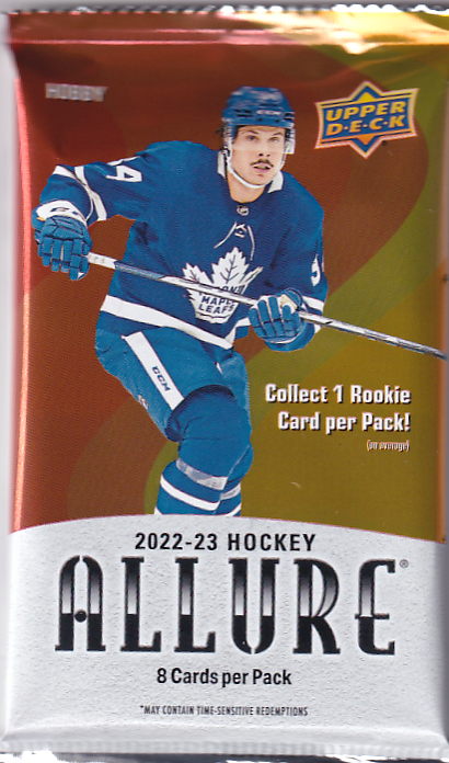 2022-23 UD Allure Hockey Hobby Pack