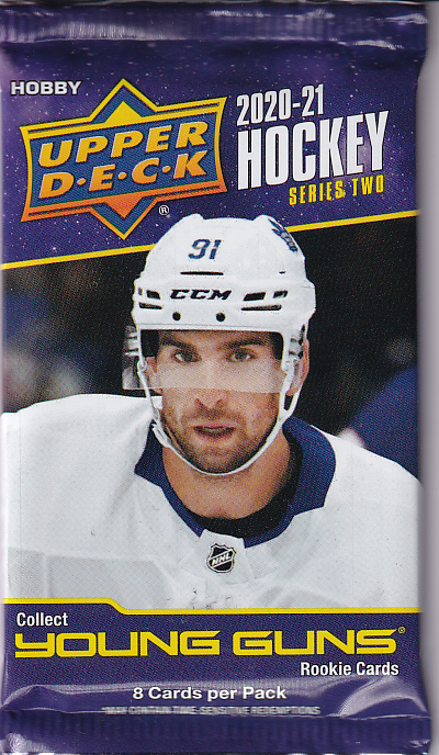 2020-21 Upper Deck Series 2 Hockey Hobby Pack