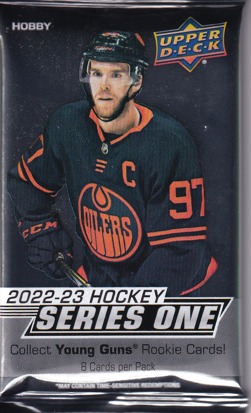 2022-23 Upper Deck Series 1 Hockey Hobby Pack