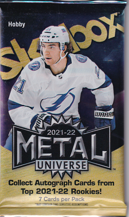 2021-22 UD SkyBox Metal Universe Hockey Hobby Pack