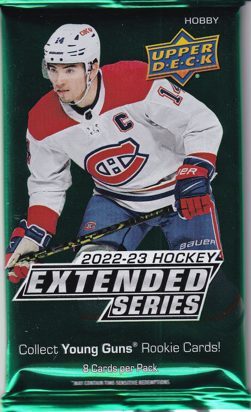 2022-23 Upper Deck Hockey Extended Series Hobby Pack