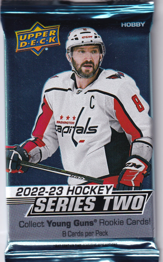 2022-23 Upper Deck Series 2 Hockey Hobby Pack