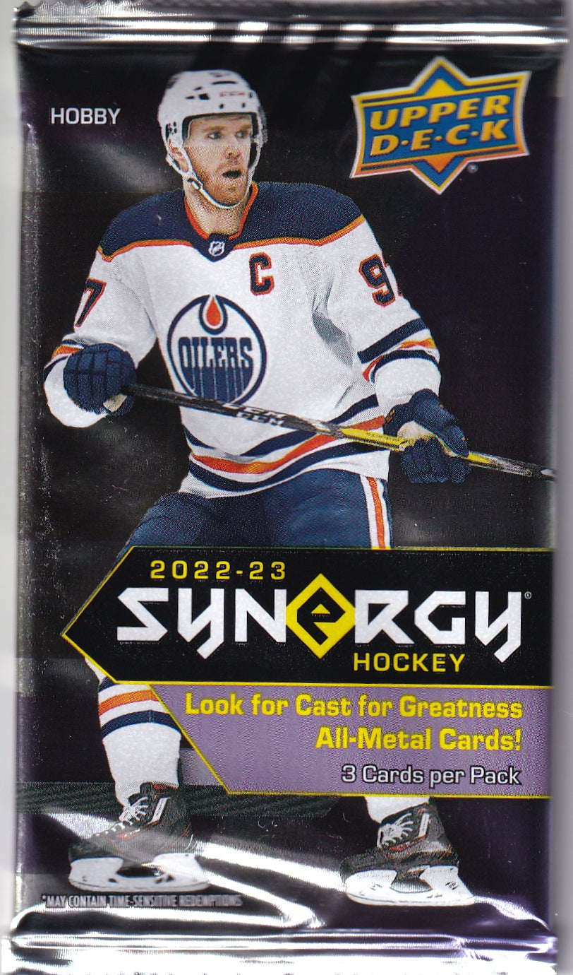 2022-23 UD SYNERGY Hockey Hobby Pack