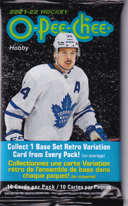 2021-22 O-Pee-Chee Hockey Hobby Pack