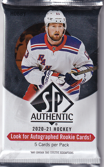 2020-21 SP Authentic Hockey Hobby Pack