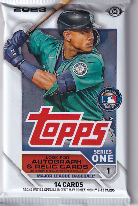 2023 Topps Series 1 Baseball Hobby pack