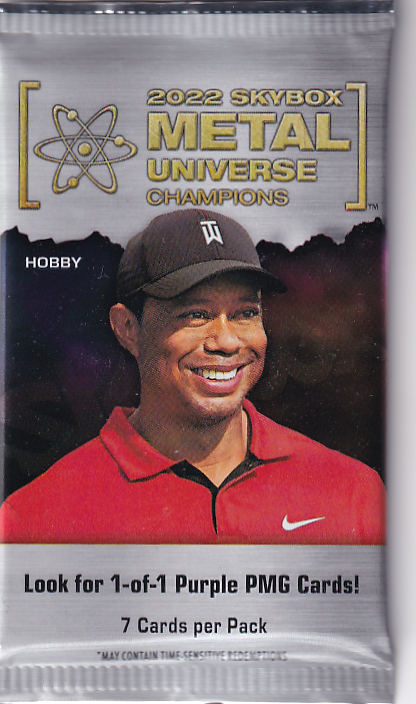 2022 SkyBox Metal Universe Champions Hobby Pack