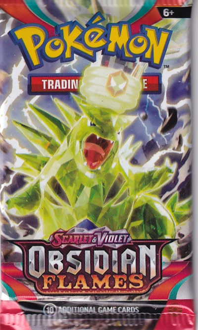 Pokémon Obsidian Flames Booster Pack - Scarlet & Violet