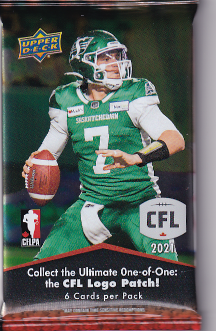 2021 Upper Deck CFL Football Hobby Pack