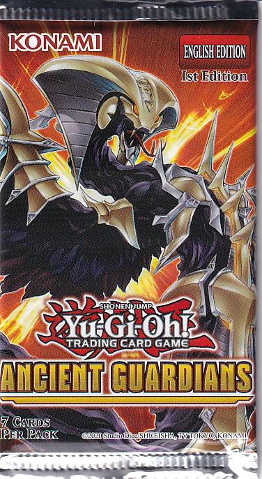 Yugioh Ancient Guardians Booster Pack