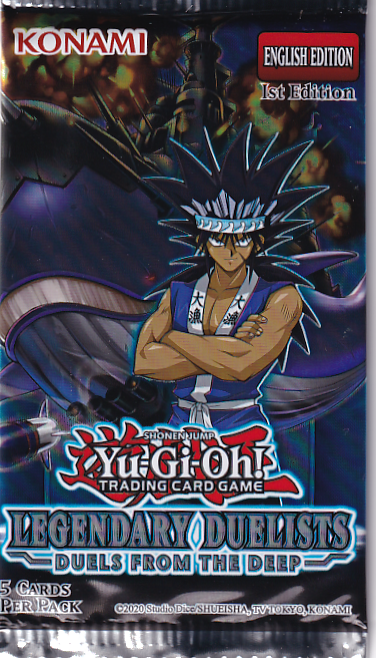 Yugioh Legendary Duelists - Duels From The Deep Booster Pack