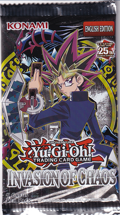 Yugioh - Invasion of Chaos - Booster Pack