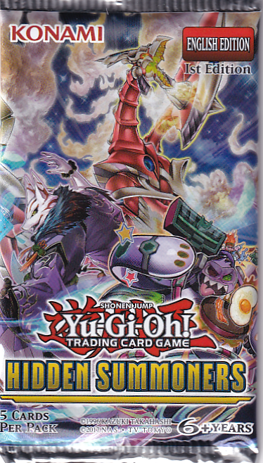 Yugioh - Hidden Summoners - Booster Pack