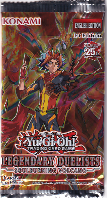 Yugioh - Legendary Duelists - Soulburning Volcano - Booster Pack