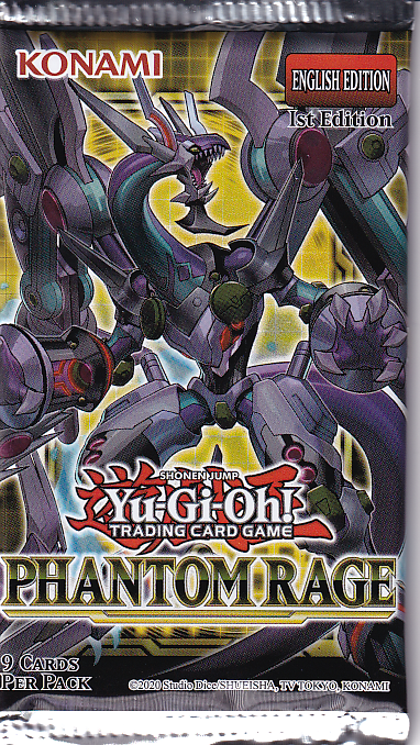 Yugioh - Phantom Rage - Booster Pack