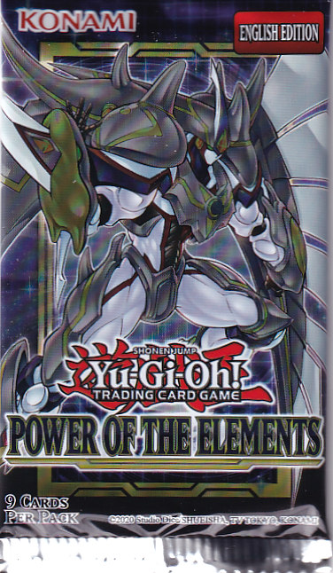 Yugioh - Power Of The Elements - Booster Pack