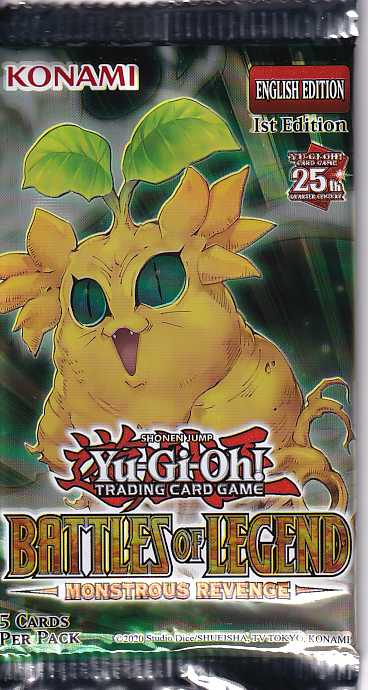 Yugioh - Battles of Legend - Monstrous Revenge  - Booster Pack