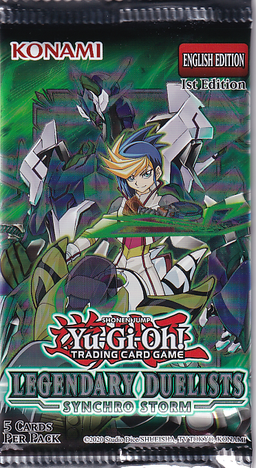 Yugioh - Legendary Duelists - Synchro Storm  - Booster Pack