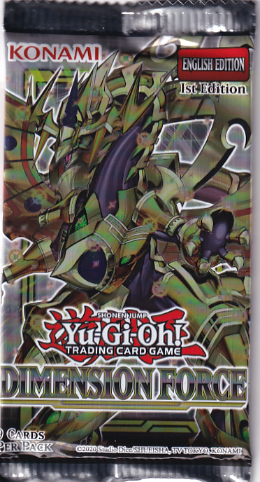 Yugioh - Dimension Force - Booster Pack