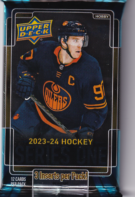 2023-24 Upper Deck Hockey Series 1 Hobby Pack