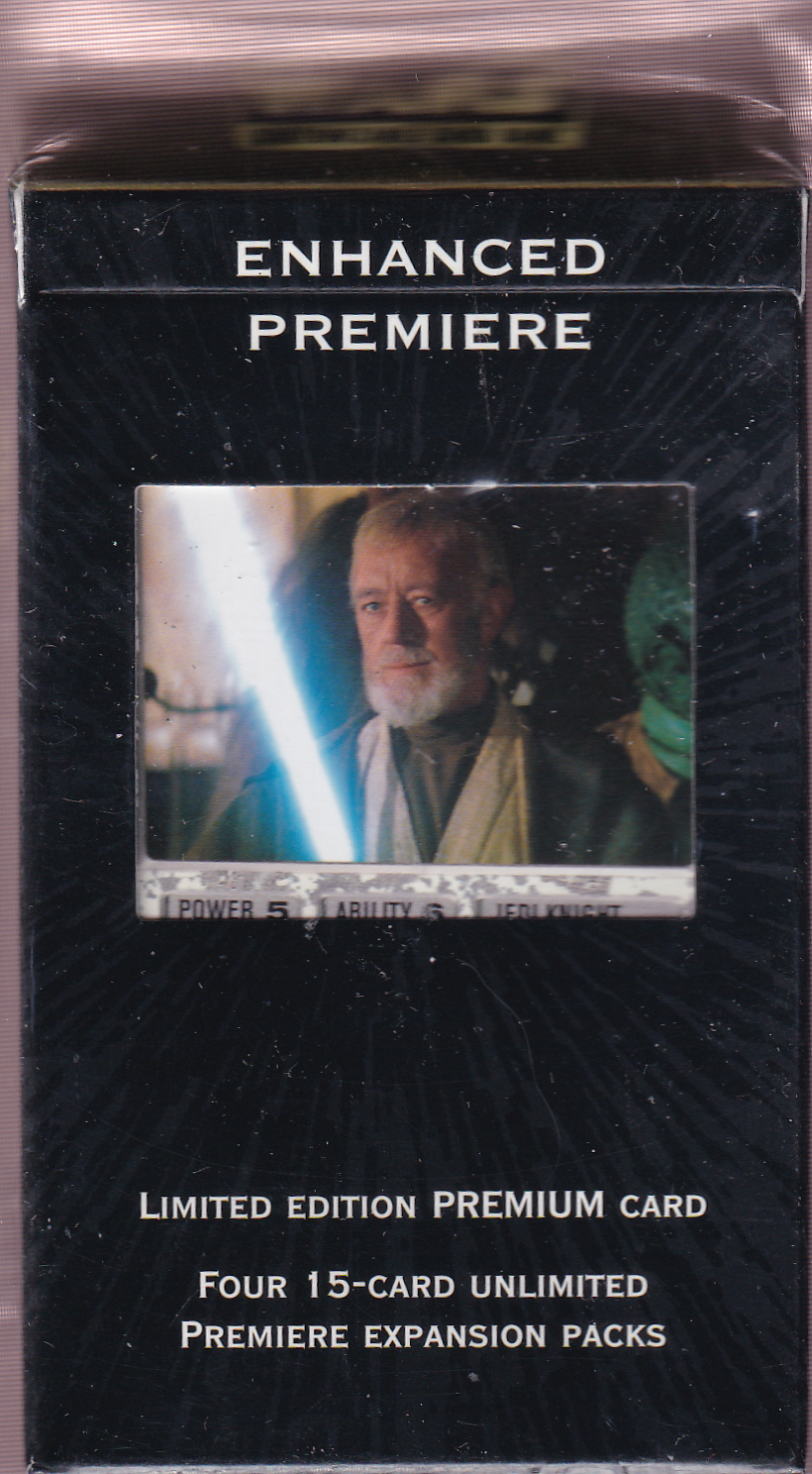 STAR WARS Enhanced Premiere limited Edition  - Four 15 Card Expansion packs