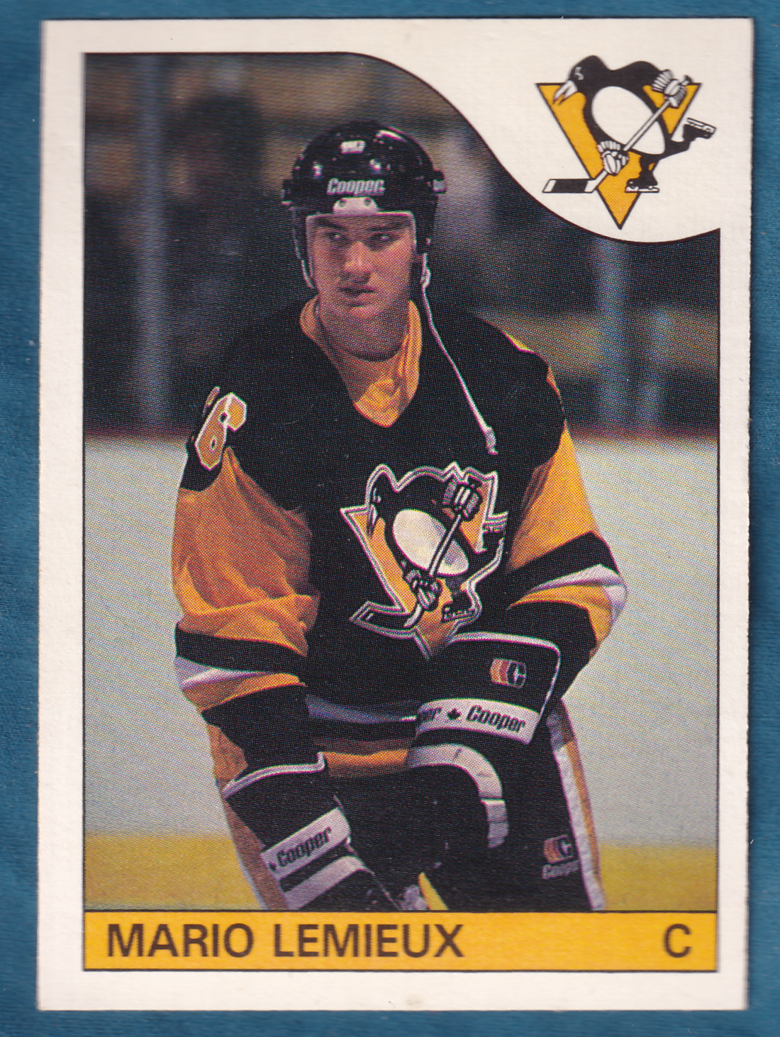 Mario Lemieux 1985-86 O-Pee-Chee Rookie Card #9 Pittsburgh Penguins OPC RC