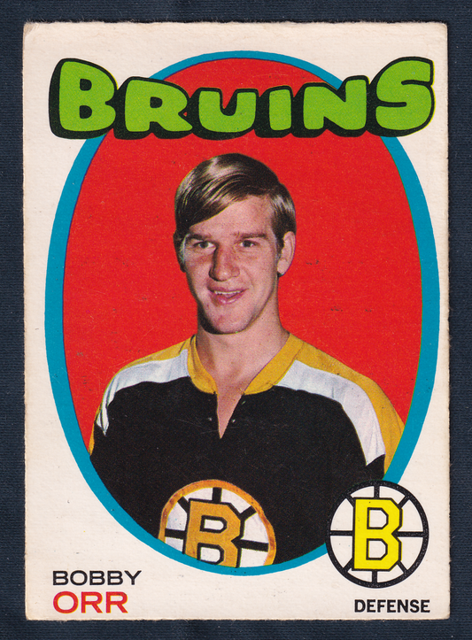 Bobby Orr 1971-72 O-Pee-Chee Card #100 Boston Bruins OPC