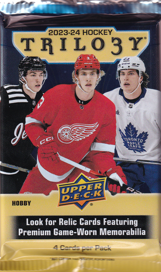2023-24 UD TRILOGY  Hockey Hobby Pack