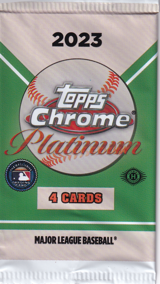 2023 Topps Chrome Platinum Baseball Hobby Pack