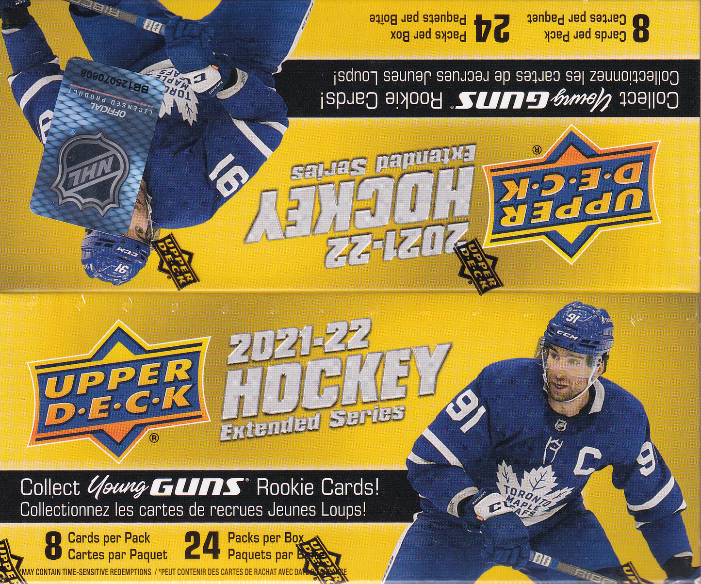 2021-22 Upper Deck Retail Box Series 1 / 2 / Extended Bundle