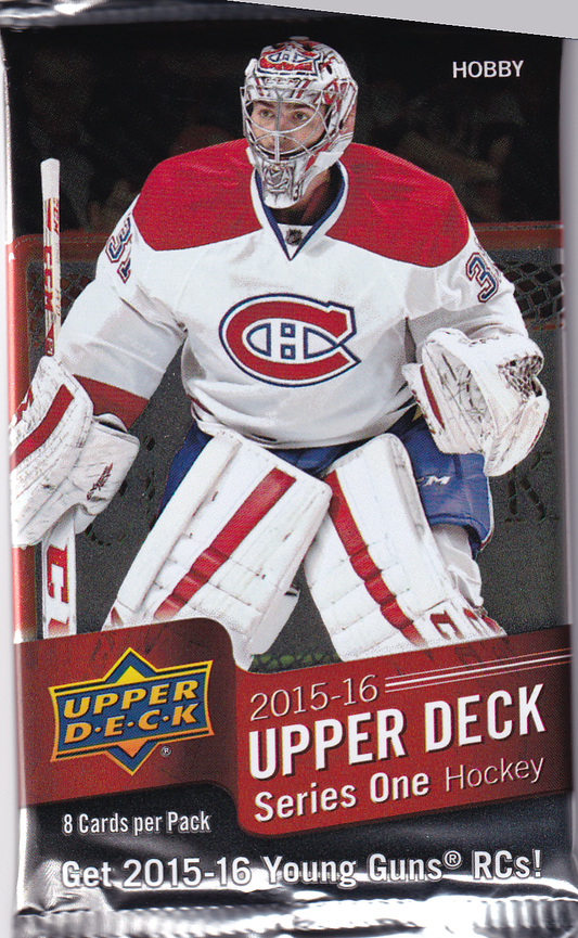 2015-16 Upper Deck Series 1 Hockey Hobby Pack