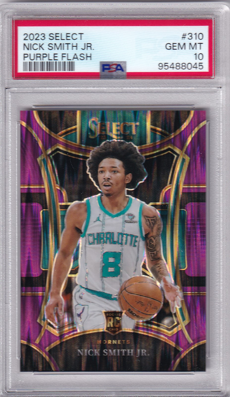 Nick Smith Jr. #310 2023 Select Purple Flash