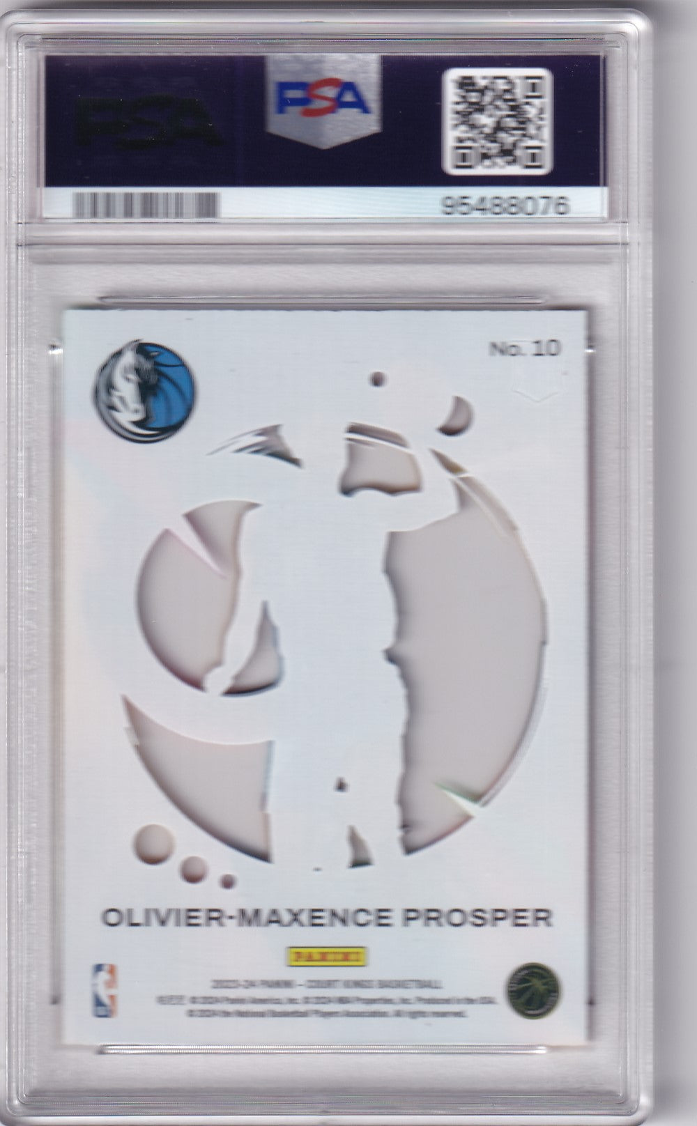 Oliver-Maxence Prosper #10 2023 Court Kings Acetate Rookie PSA 9