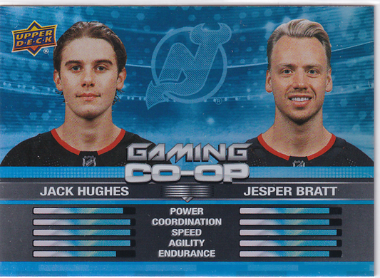 2024-25 Upper Deck UD Series 1 One - Gaming CO-OP Blue Insert Cards - Complete/ Finish your Sets!