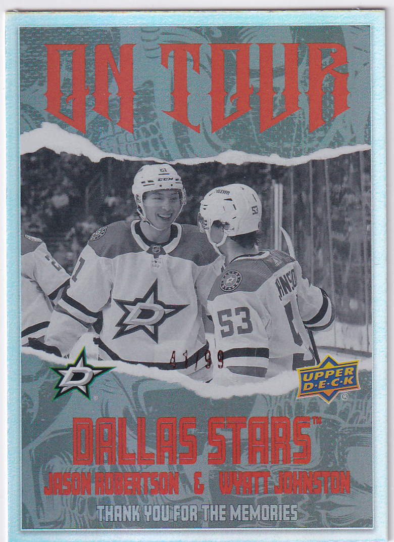 2024-25 Upper Deck UD Series 2 - On Tour Red /99 - Complete / Finish your Set