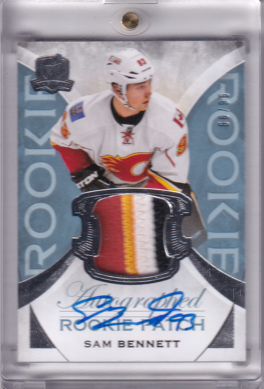 SAM BENNETT 2015-16 Upper Deck UD THE Cup 4 color Rookie Card #194 RC Calgary Flames