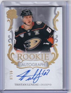 Tristan Luneau 2023-24 The Cup Rookie Autograph 07/30 #170 Anaheim Ducks