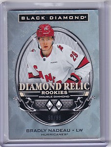 Bradly Nadeau 2024-25 Black Diamond Diamond Relic Rookies RC 56/99 #BDR-BN