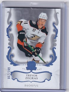 Trevor Zegras 2023-24 The Cup Base Card 057/249 #52 Anaheim Ducks