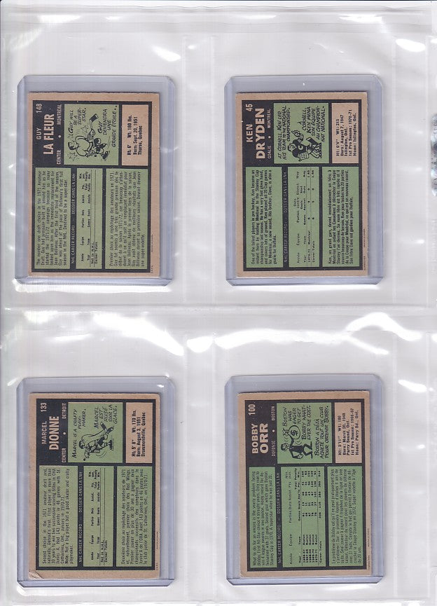 1971-72 O-Pee-Chee Complete Set + Booklets