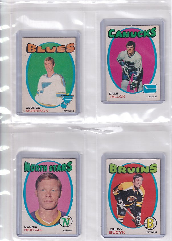1971-72 O-Pee-Chee Complete Set + Booklets