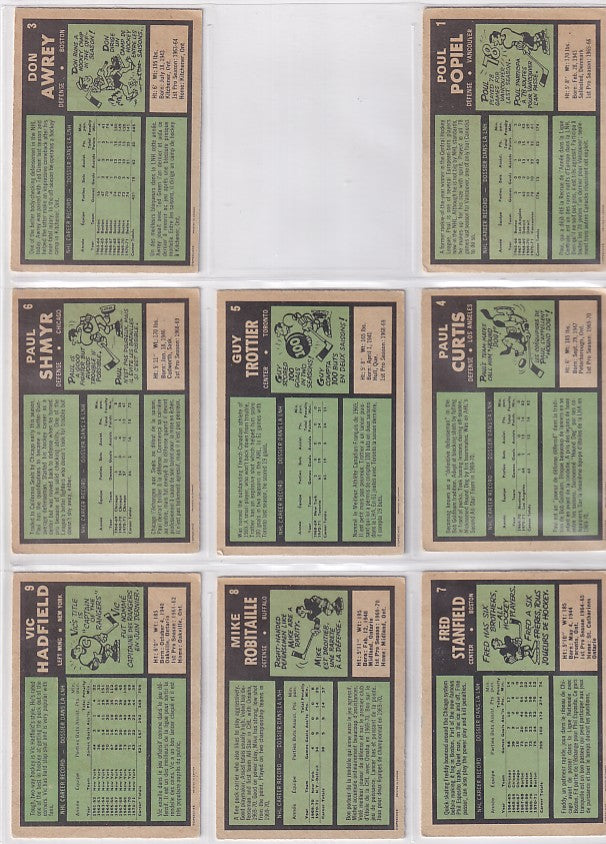 1971-72 O-Pee-Chee Complete Set + Booklets