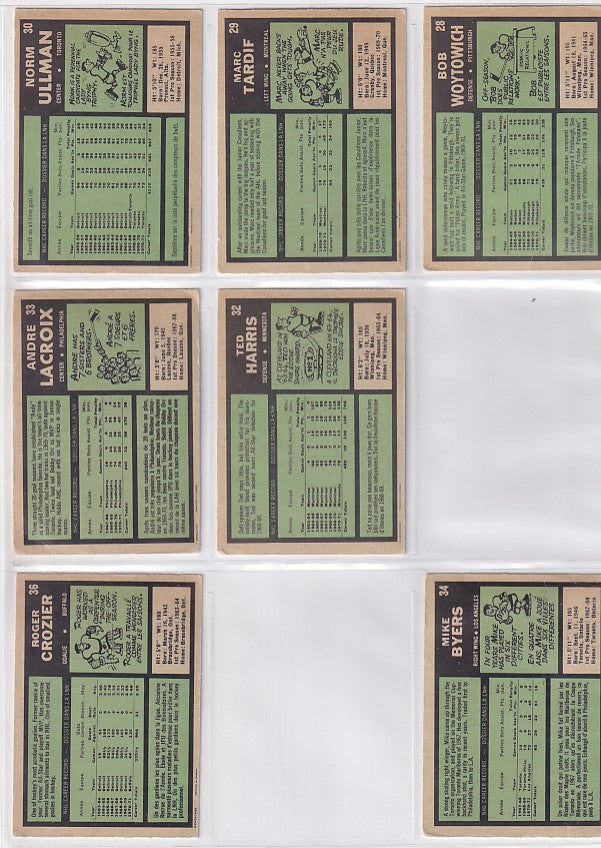 1971-72 O-Pee-Chee Complete Set + Booklets