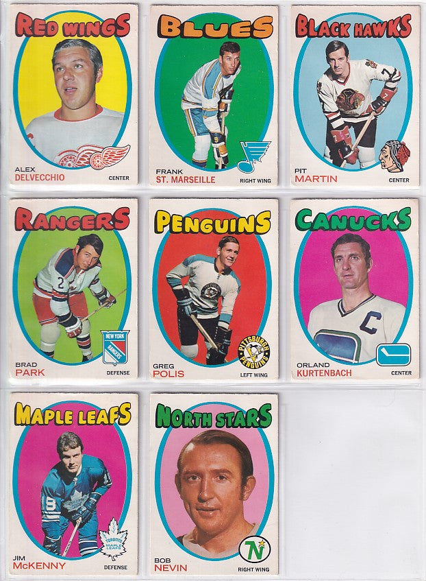 1971-72 O-Pee-Chee Complete Set + Booklets