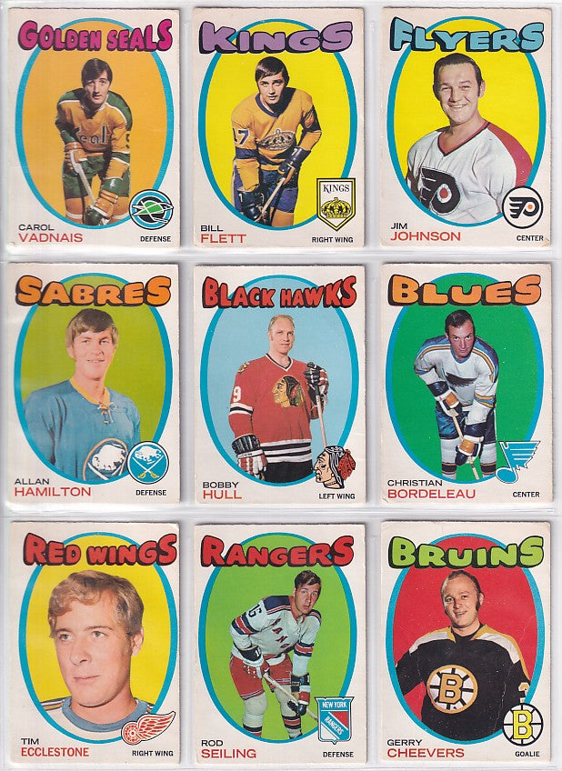 1971-72 O-Pee-Chee Complete Set + Booklets