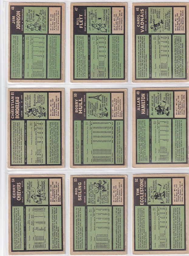 1971-72 O-Pee-Chee Complete Set + Booklets